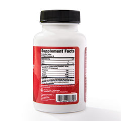 Softgels inside ThymoQuin Cortisol Manager bottle illustrate easy-to-swallow capsules for daily balance