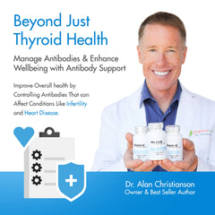 Thyroid Specific Formulations Antibody Support capsule-texture closeup shows capsule design for daily use