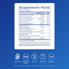 Close-up of Thyroid Support Complex capsules for daily thyroid nourishment.