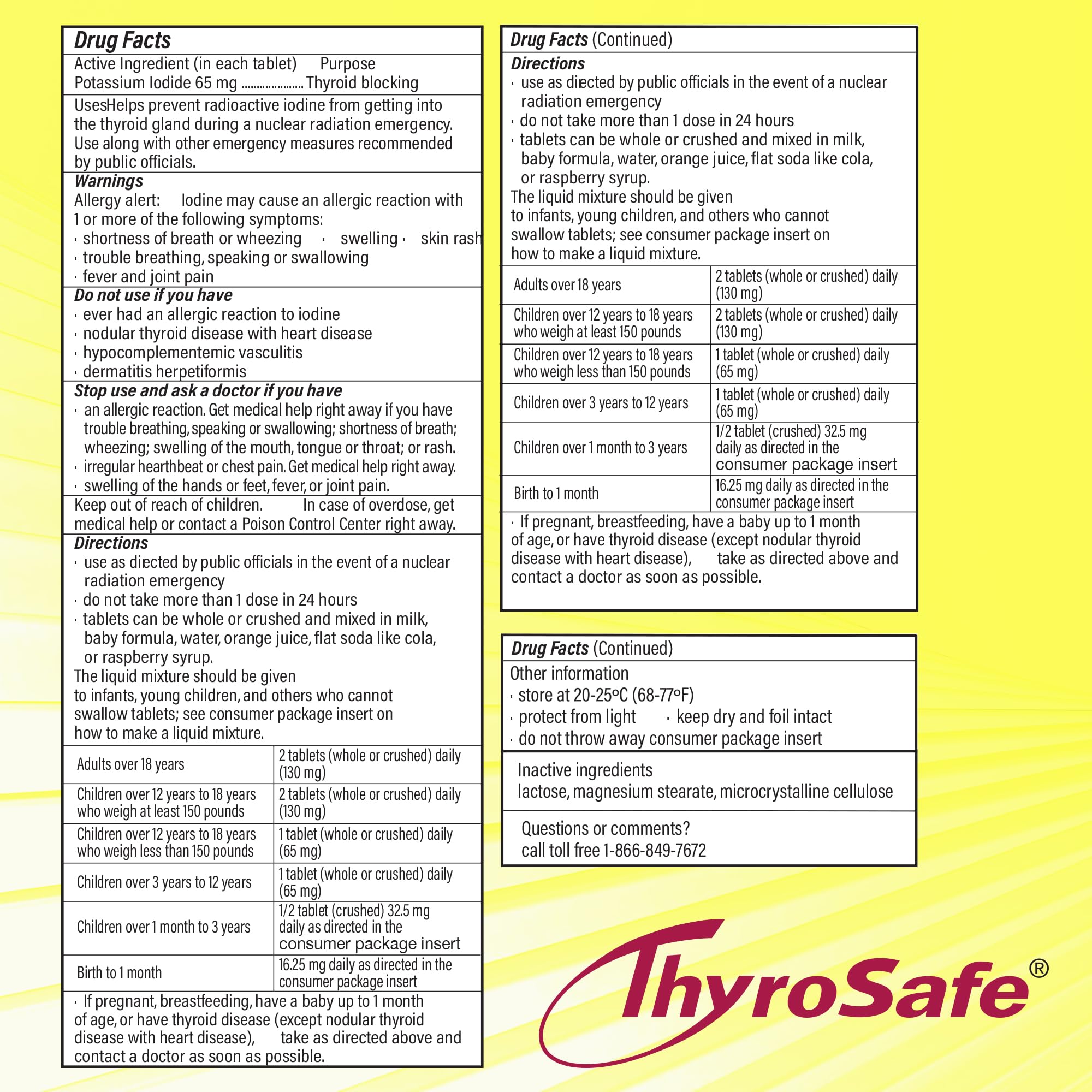 ThyroSafe expiration date June 2032 displayed on the package.