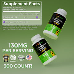 ThyroShield KI bottle pour for easy access during emergencies