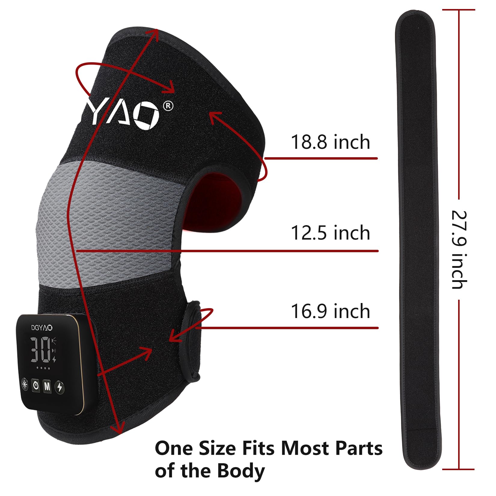 TIAXU TIAXU magnetic battery controller powering wireless therapy sessions