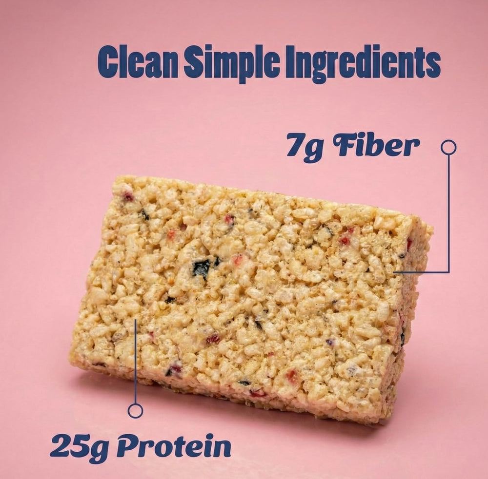 Tidetreats Crispy Rice Bar Island Berry bars in a backpack ready snack