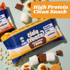 Tidetreats Crispy Rice Bar No added sugar for dessert-like taste.