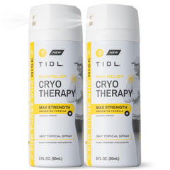 TIDL Cryotherapy Spray bottle 3 oz for fast-acting relief on muscles and joints