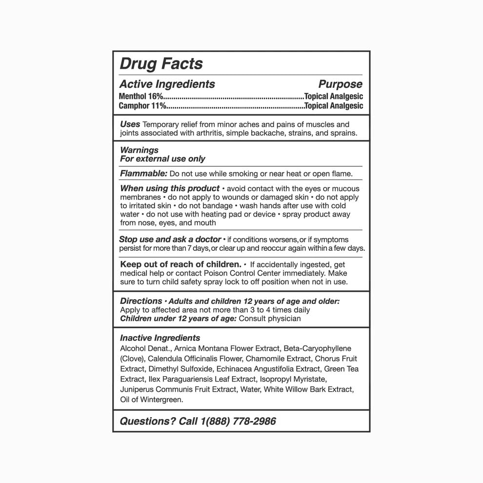 TIDL Cryotherapy Spray pack of two offers convenient value