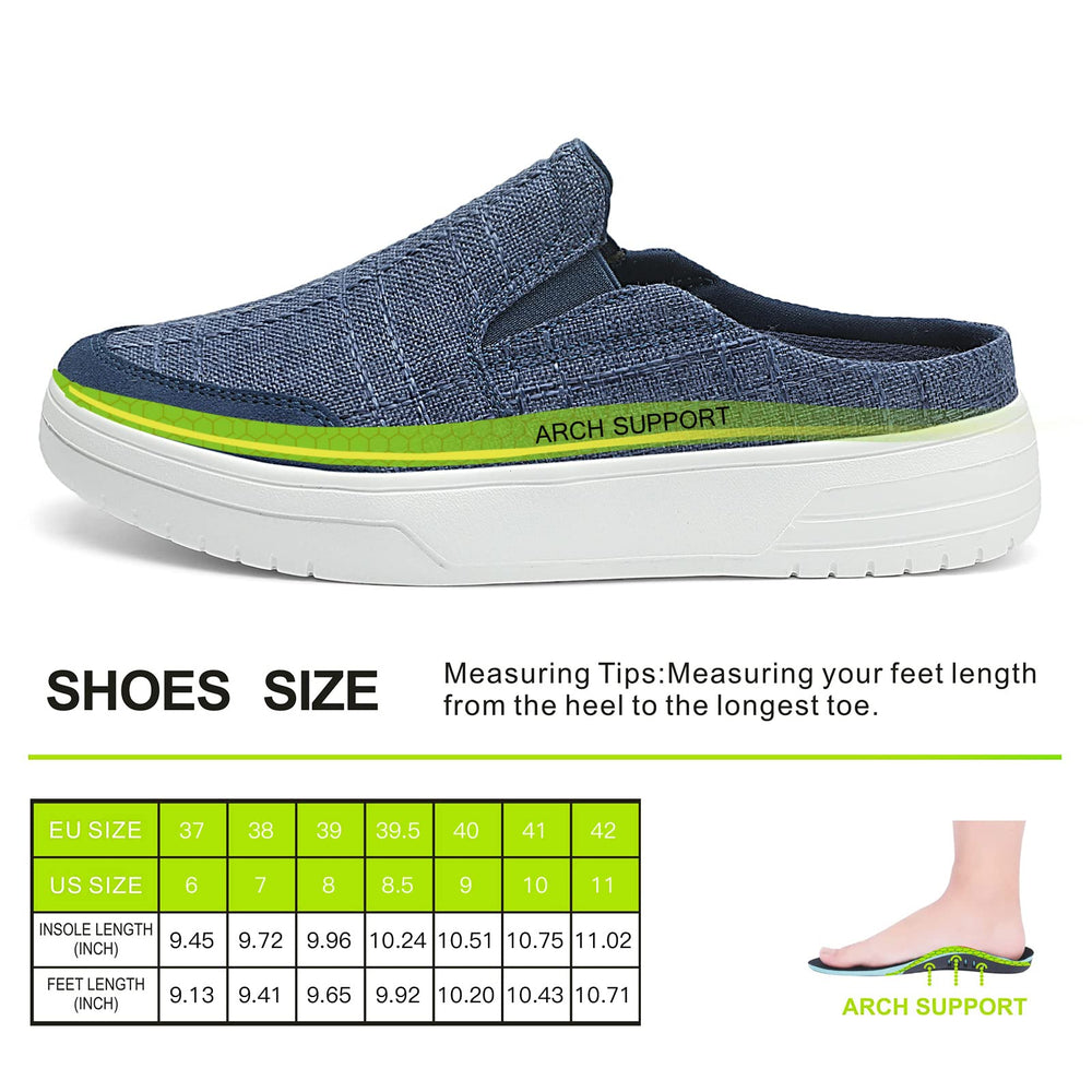 TIDU blue arch-support shoes packaging ready for gifting or daily use.