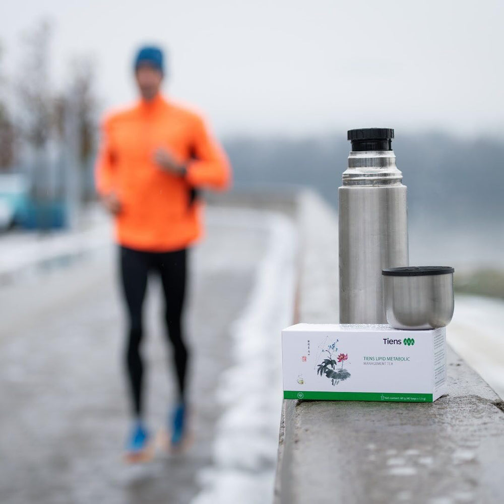 TIENS Lipid Metabolic Management Tea pack-open view ready for steeping