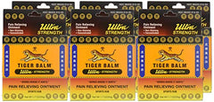 Close-up of Tiger Balm Sports Ultra 50 g professional packaging