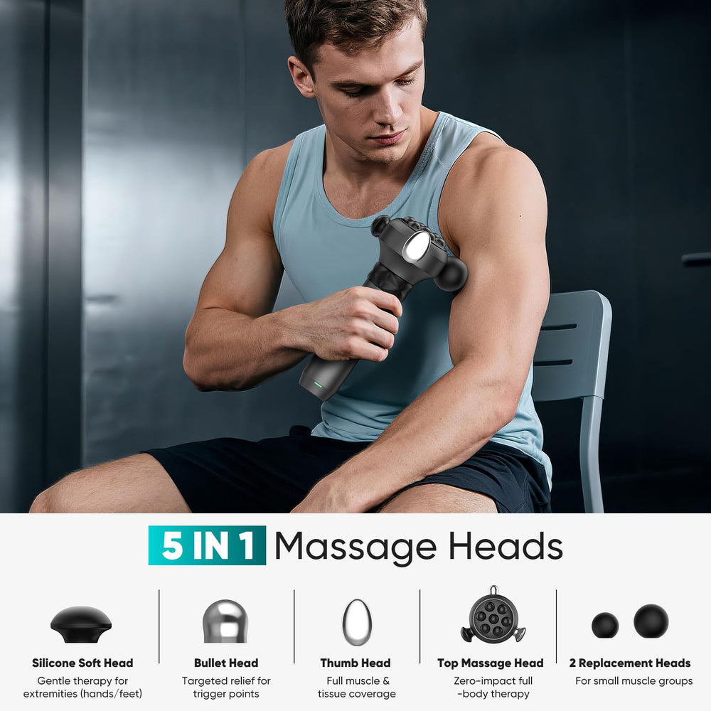 TILAT M1 Max 6500 RPM motor delivers thorough muscle treatment across large areas.