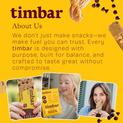 TIMBAR bar cut in half to reveal texture and chips