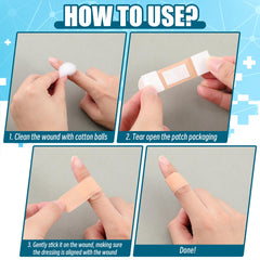 Timgle flexible bandage bends to follow contours of skin