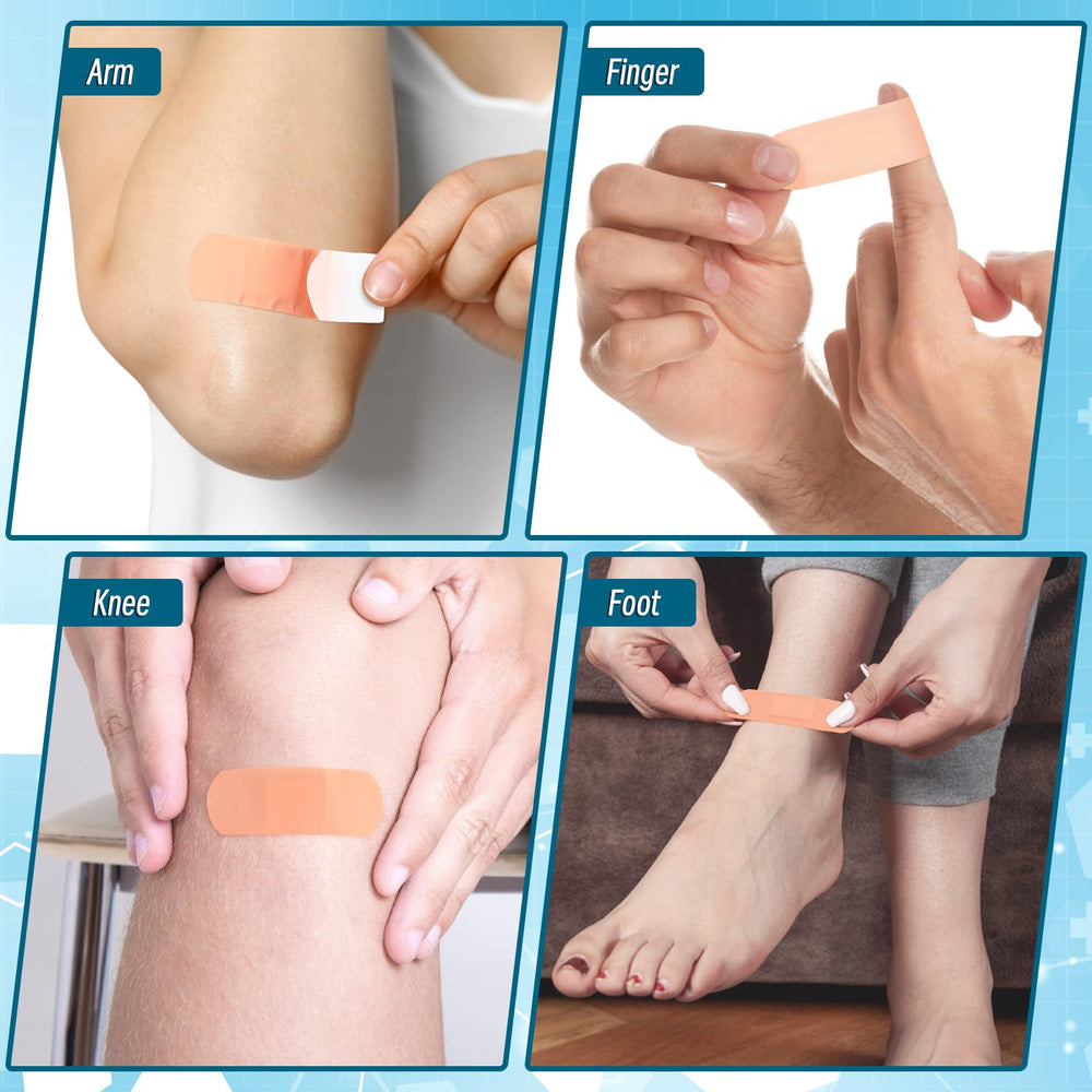 Timgle nude color bandages blending with skin tone for discreet wear