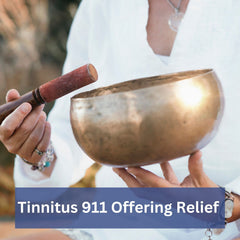 Tinnitus 911 bottle on table, compact home-use packaging for daily routine.