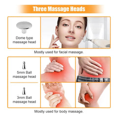 Tirisia meridian pen in use on arm with gel for best contact.