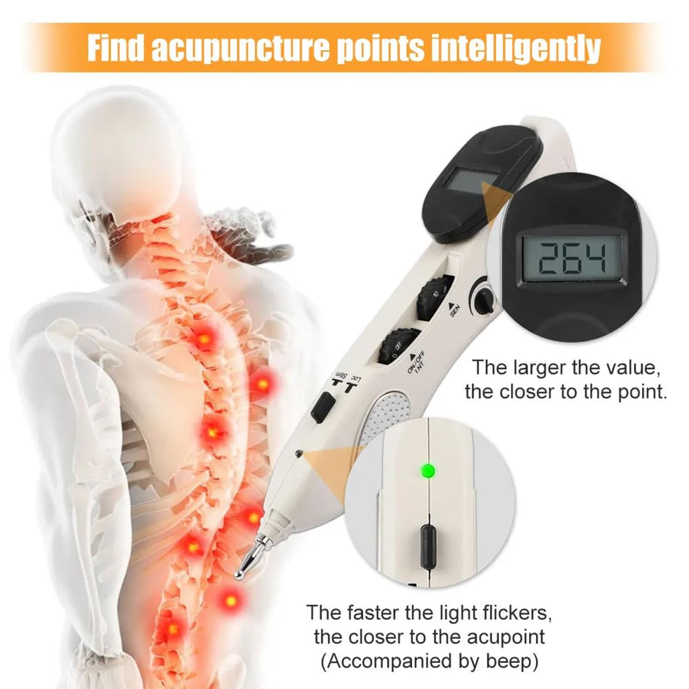 Tirisia meridian pen side view highlighting ergonomic grip for comfortable sessions.
