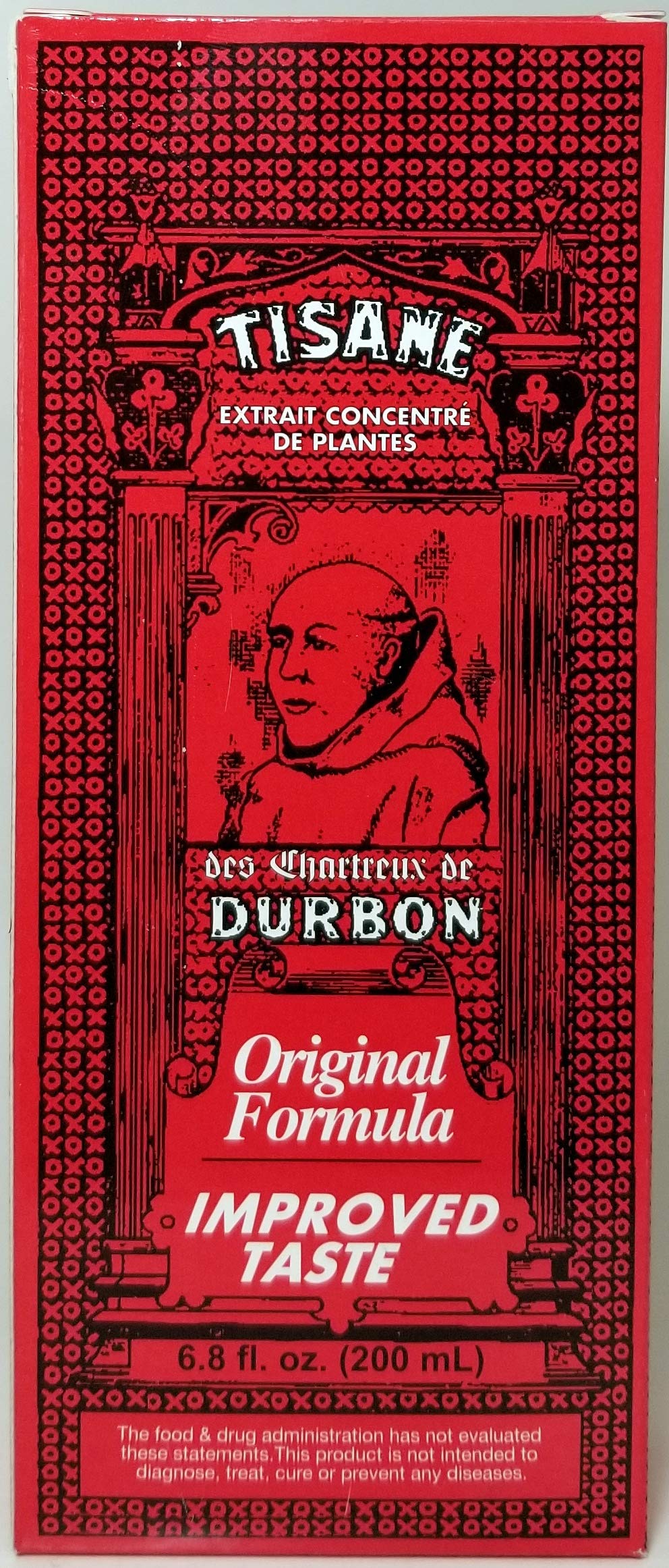 Tisane Durbon bottle 200ml on shelf, supports a pre-meal ritual.