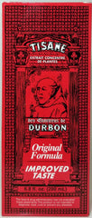 Tisane Durbon bottle 200ml on shelf, supports a pre-meal ritual.