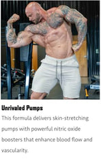 Titan Nutrition Pump Unrivaled glycerSize illustration showcases advanced hydration during training