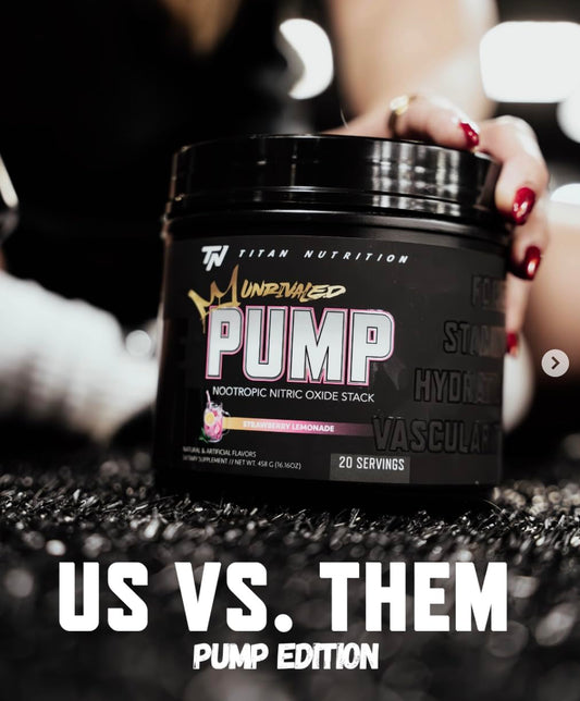Pump Unrivaled label closeup highlighting L-Citrulline and glycerol for hydration