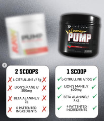 Titan Nutrition Pump Unrivaled Orange Creamsicle bottle aids hydration and nitric oxide support