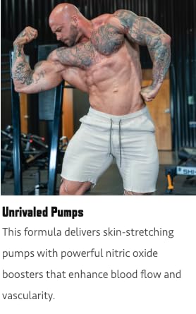 Titan Nutrition Pump Unrivaled S7 image showing enhanced blood flow support.