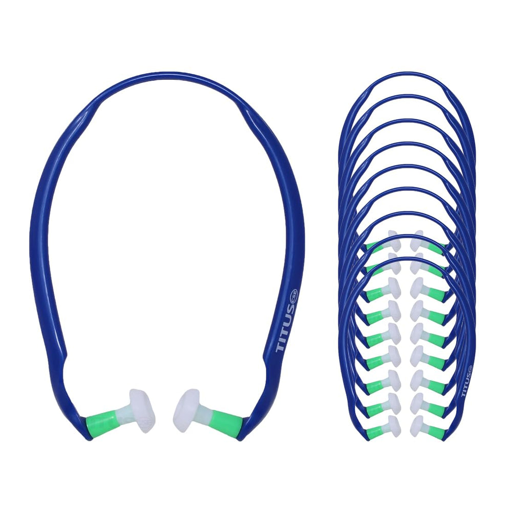 TITUS U-Band ear plugs deliver banded protection for loud environments.