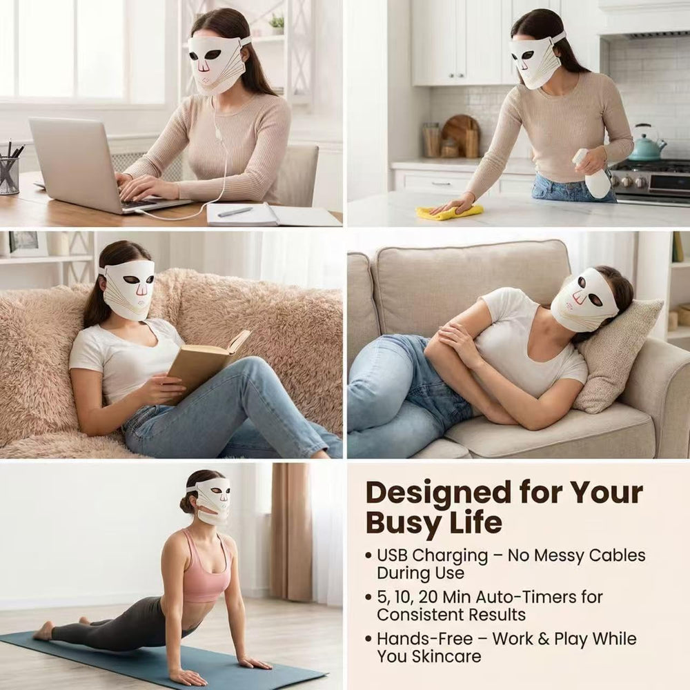 Tiyeaud complete skincare kit includes controller and eye protectors