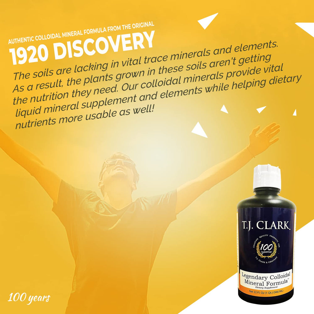 T.J. Clark Legendary minerals liquid appears clear and ready to mix