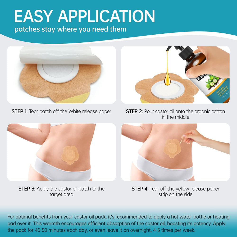 TJJSNA patch for easy navel area wear and oil contact.