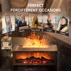 TMEHM diffuser suited for bedroom, office, and yoga spaces.
