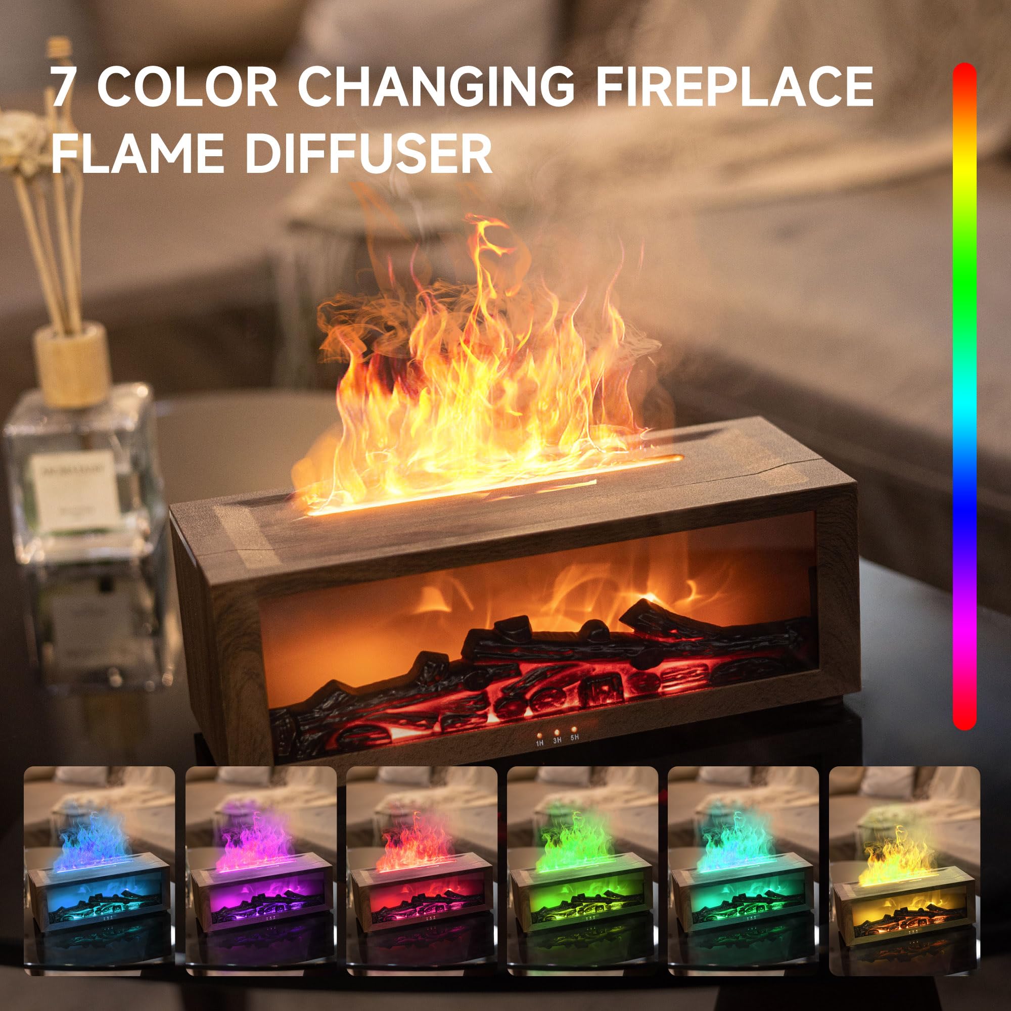 TMEHM timer function allows precise scheduling for aroma and humidity.