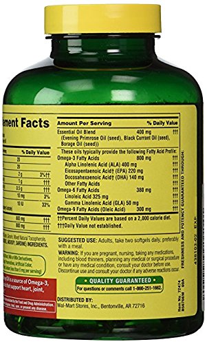 TNDCKP container of Spring Valley oils supports balanced wellness in daily supplementation