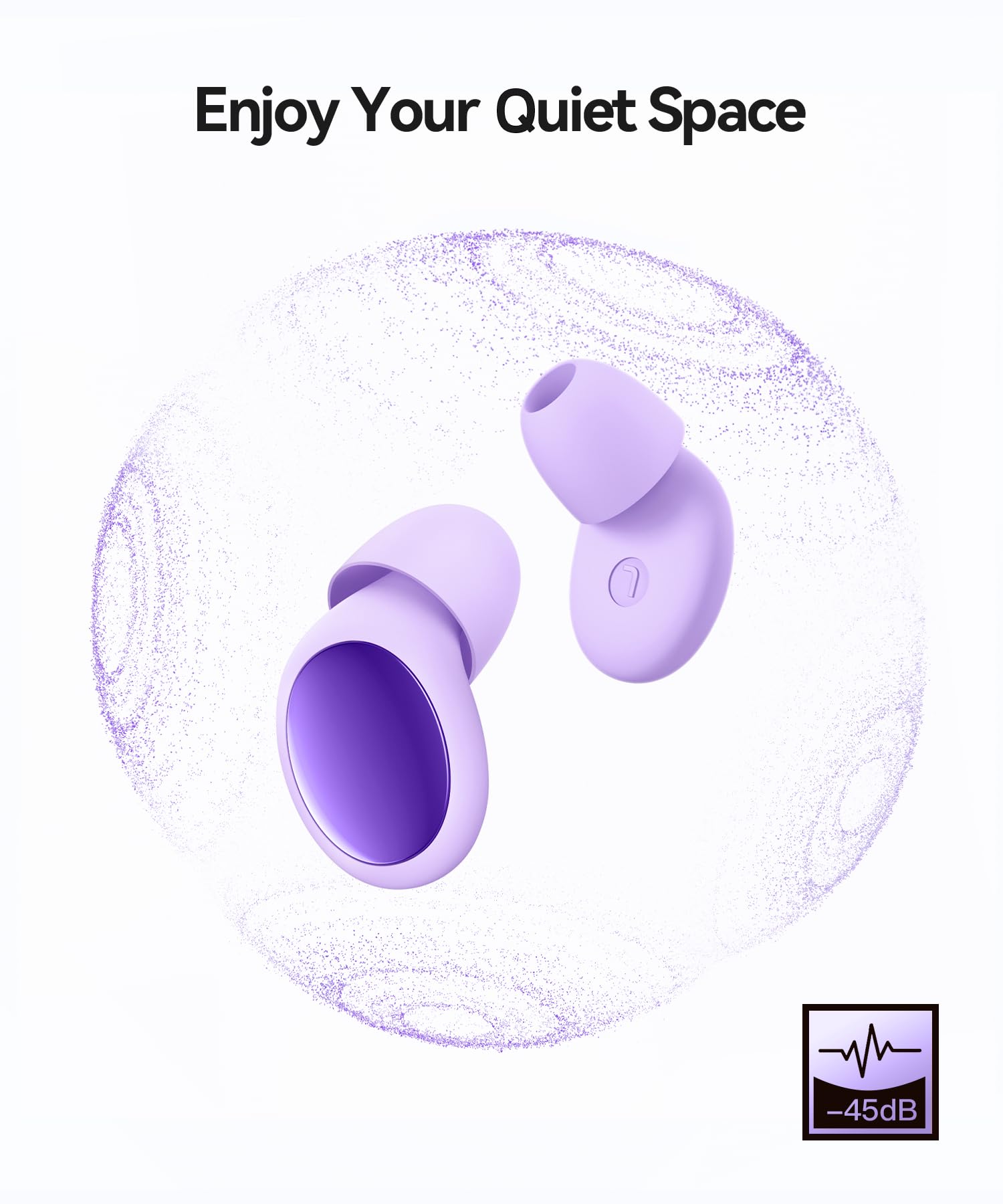 Toapex earplugs 3D ergonomic design molds to your ear canal