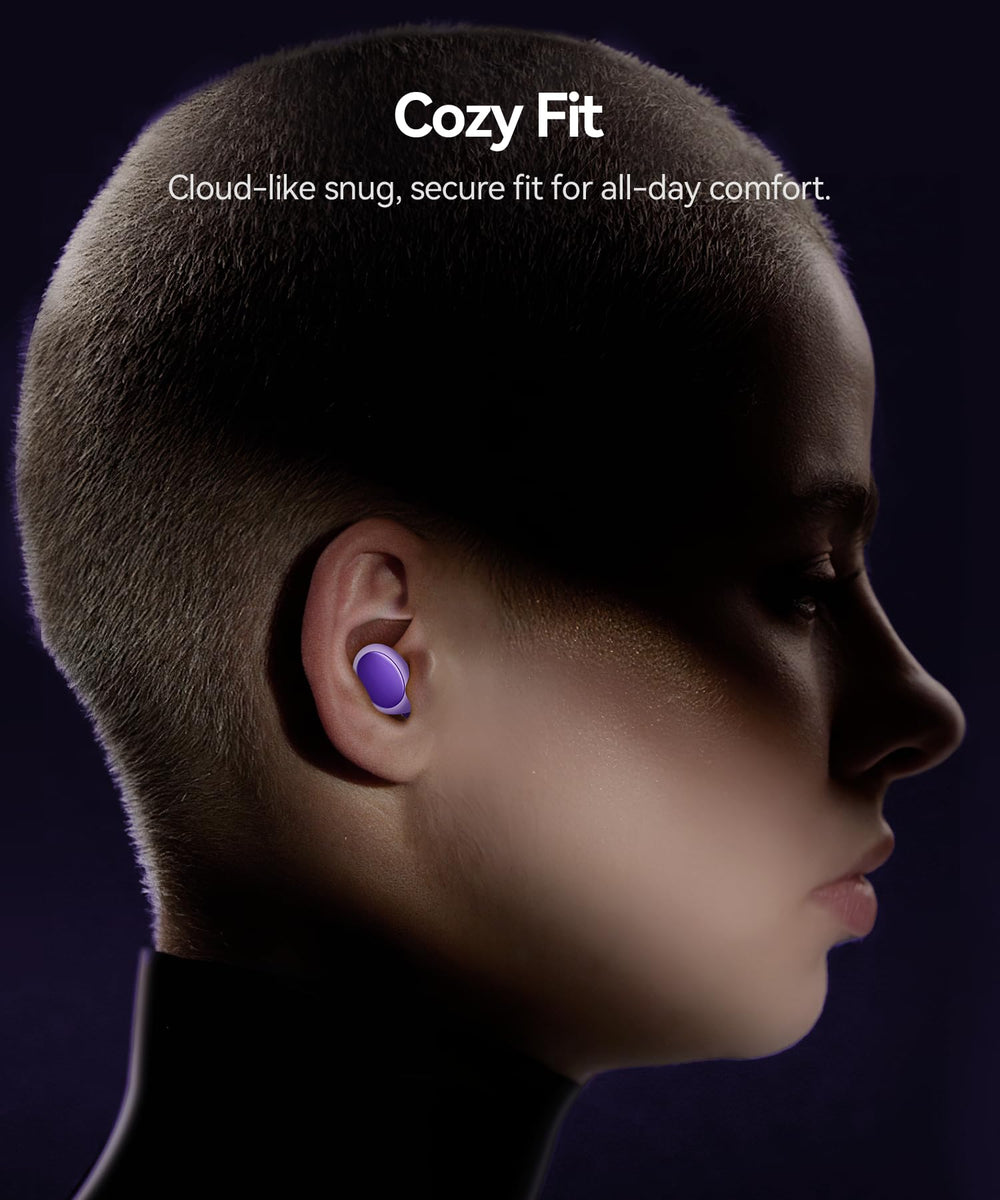 TOAPEX Sleep Earplugs in use at night suggest better rest