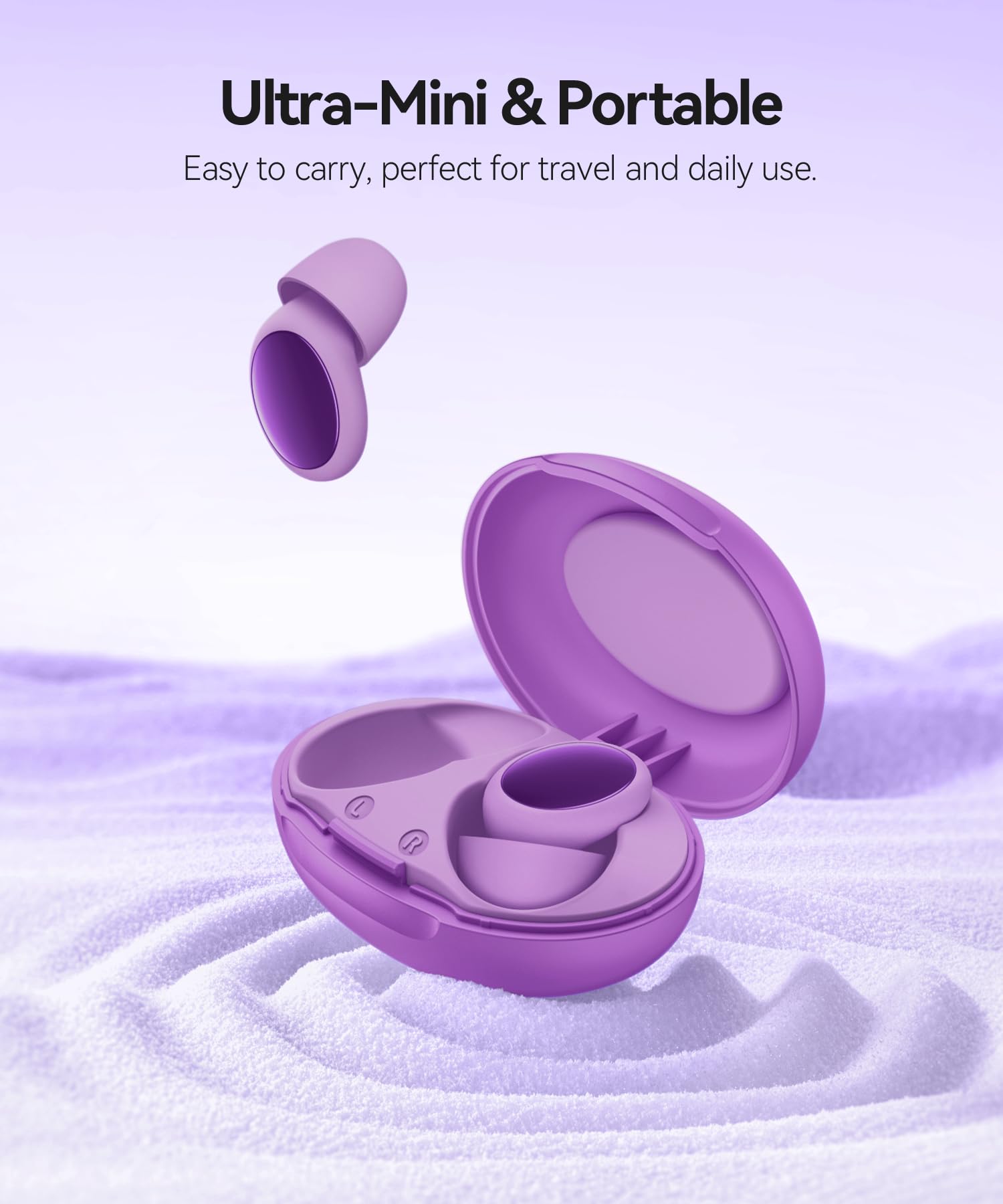 TOAPEX reusable durable silicone ear plugs long-lasting and easy to clean