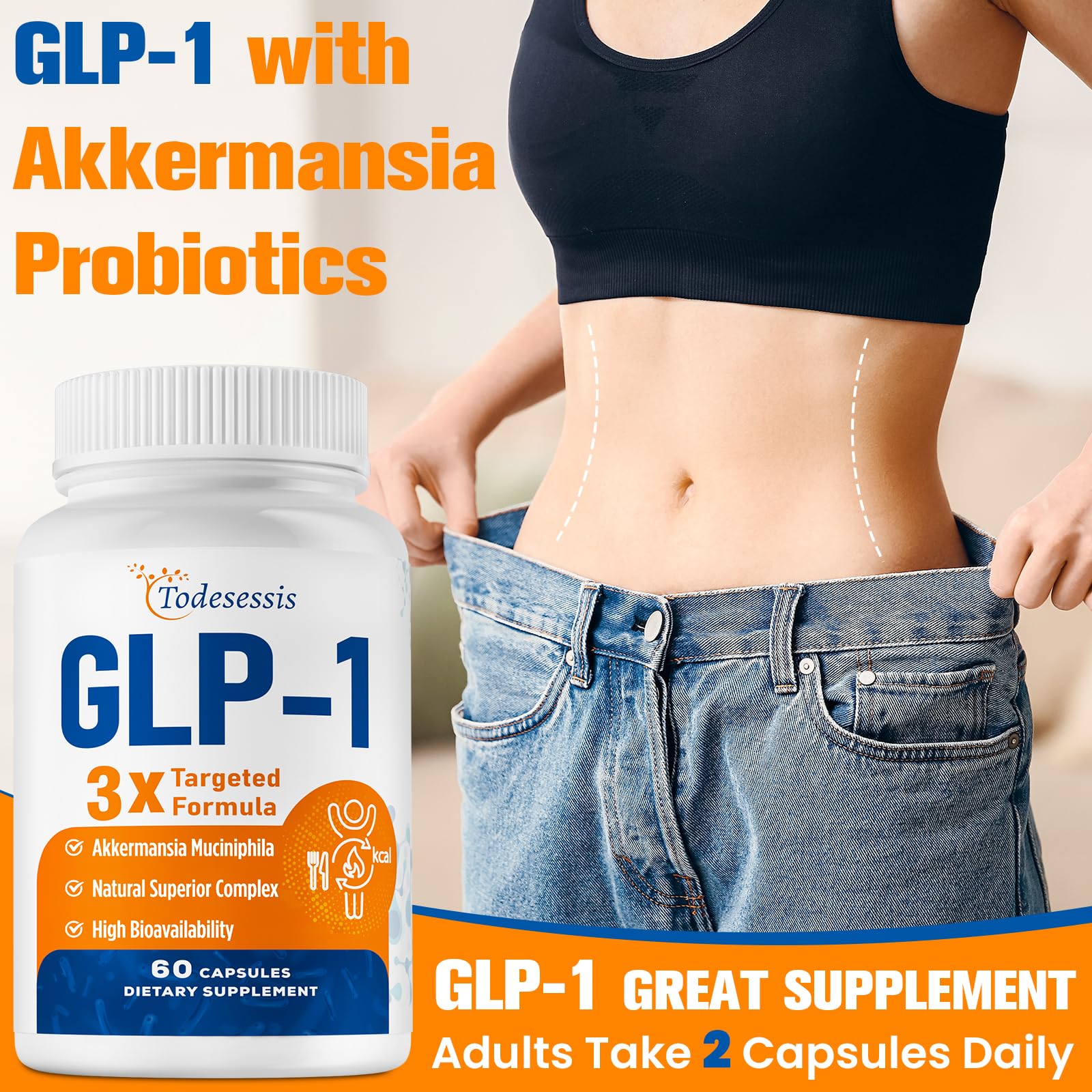 Todesessis Berberine HCl included for metabolic support
