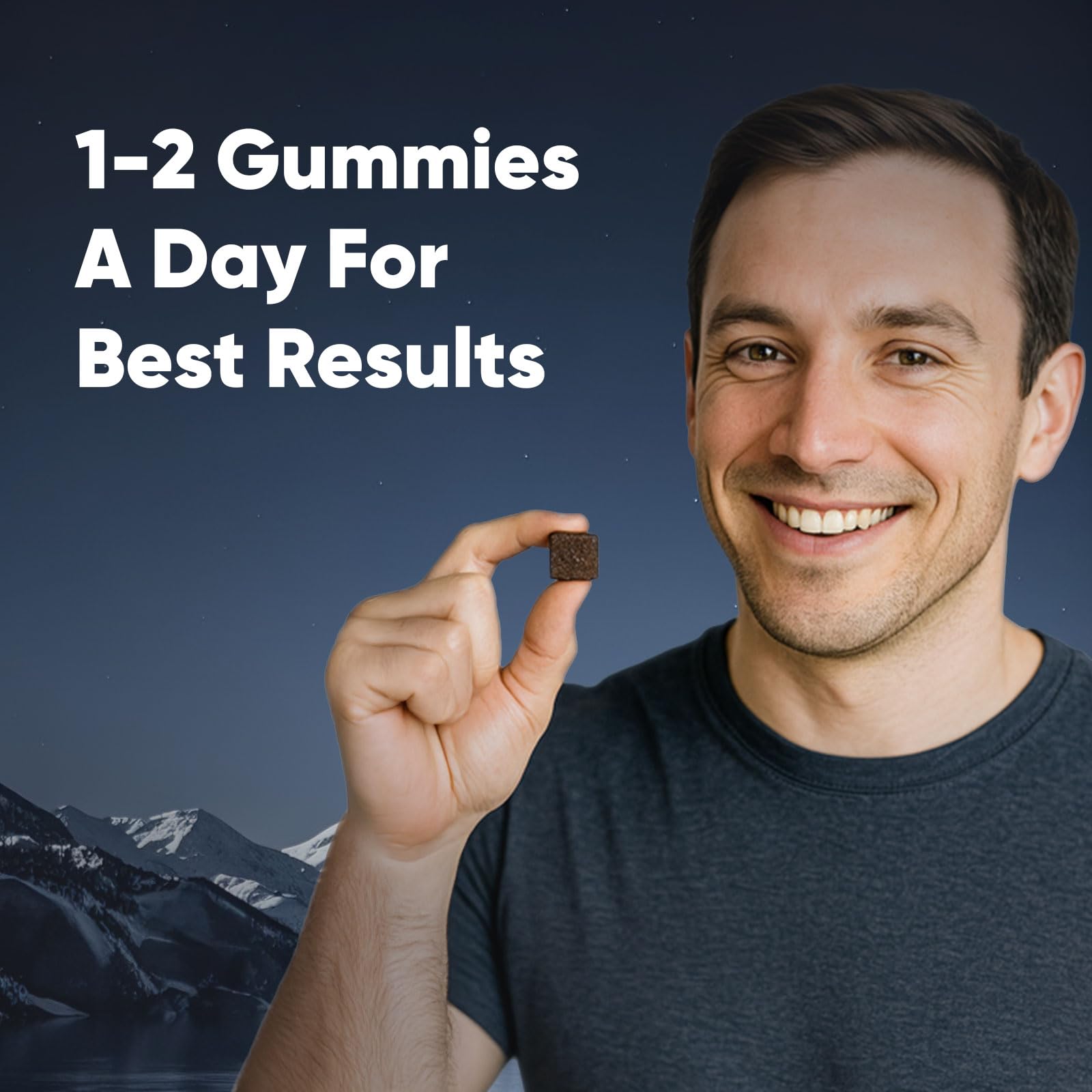 Gummies showing fulvic acid and trace minerals from TOGOLIUN.