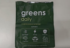 TOGOLIUN Greens Gummies nutrition panel show clear ingredients list.