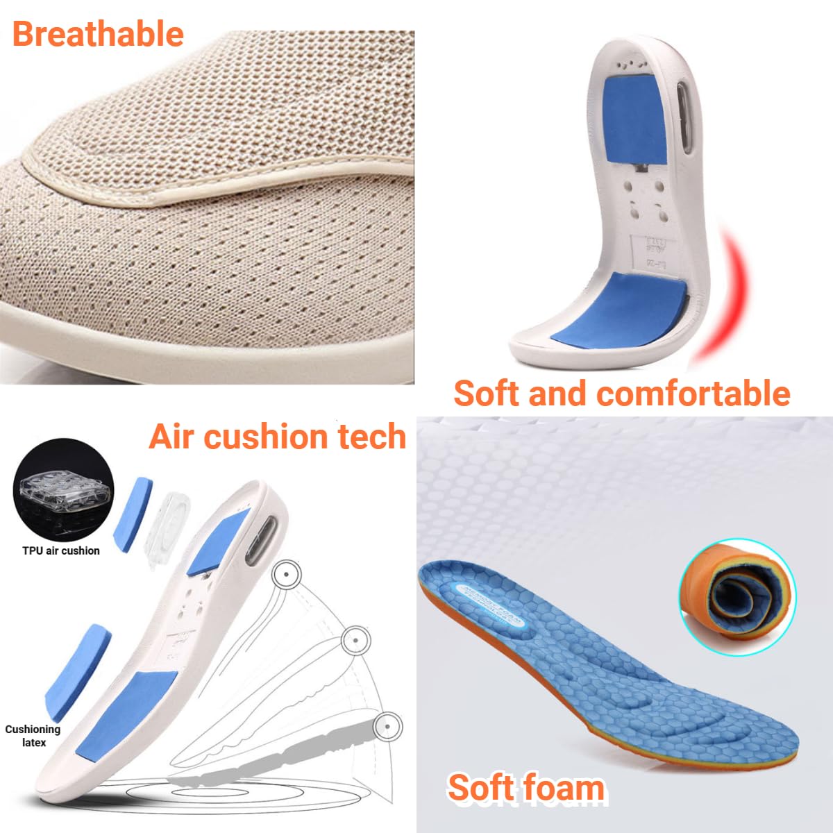 TomnuK wide-width footwear ideal for all-day daily walks