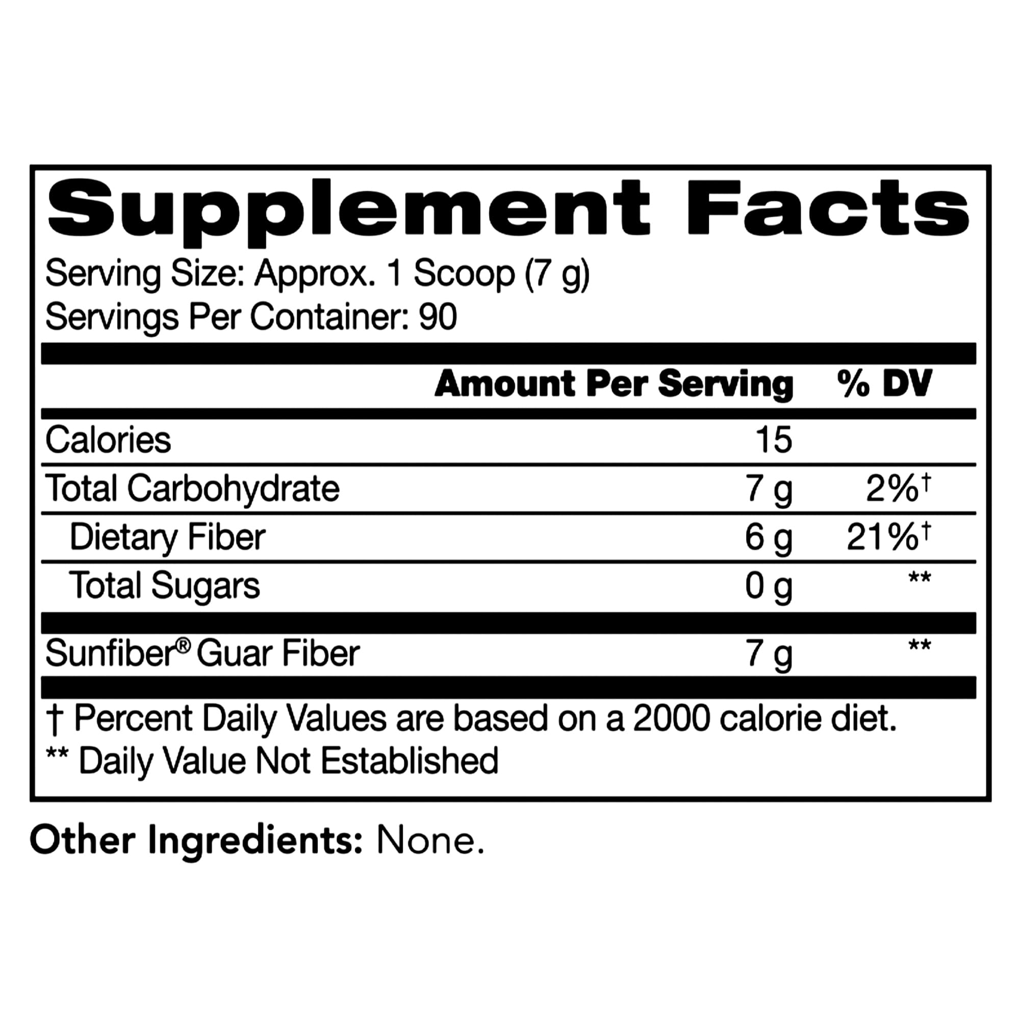 Tomorrow's Nutrition Sunfiber supports gut health with prebiotic fiber