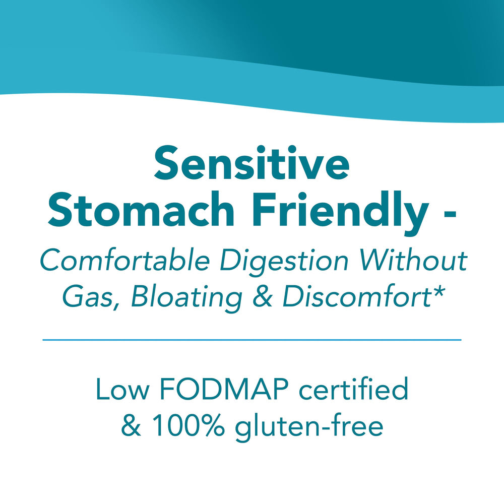 Tomorrow's Nutrition Sunfiber ingredients chart showcases soluble fiber profile