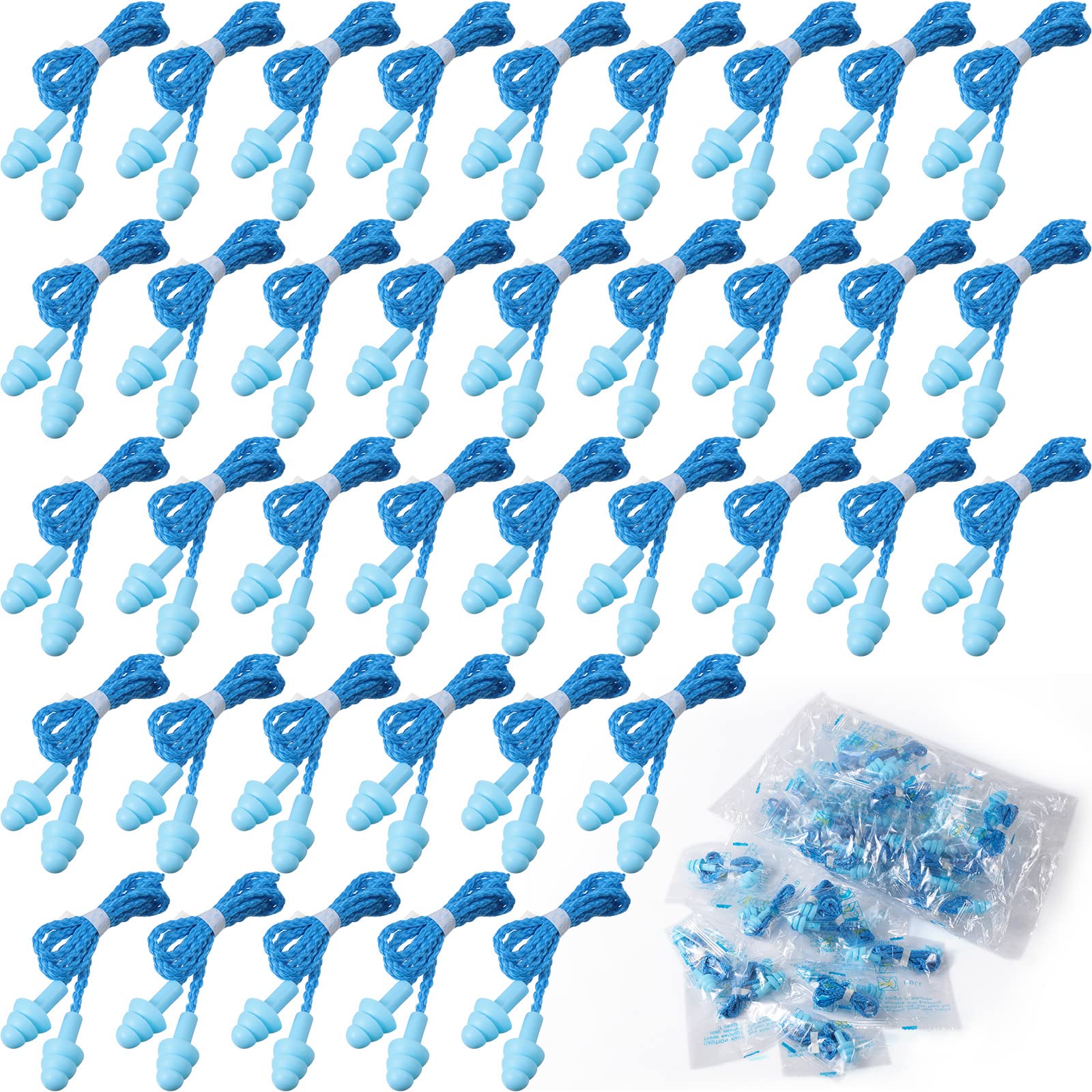 Tondiamo ear plugs 200-pair pack for daily use and sharing.