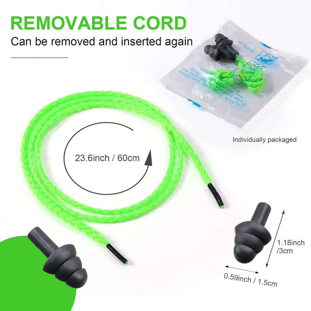 Tondiamo earplugs soft-silicone-material for comfortable wear