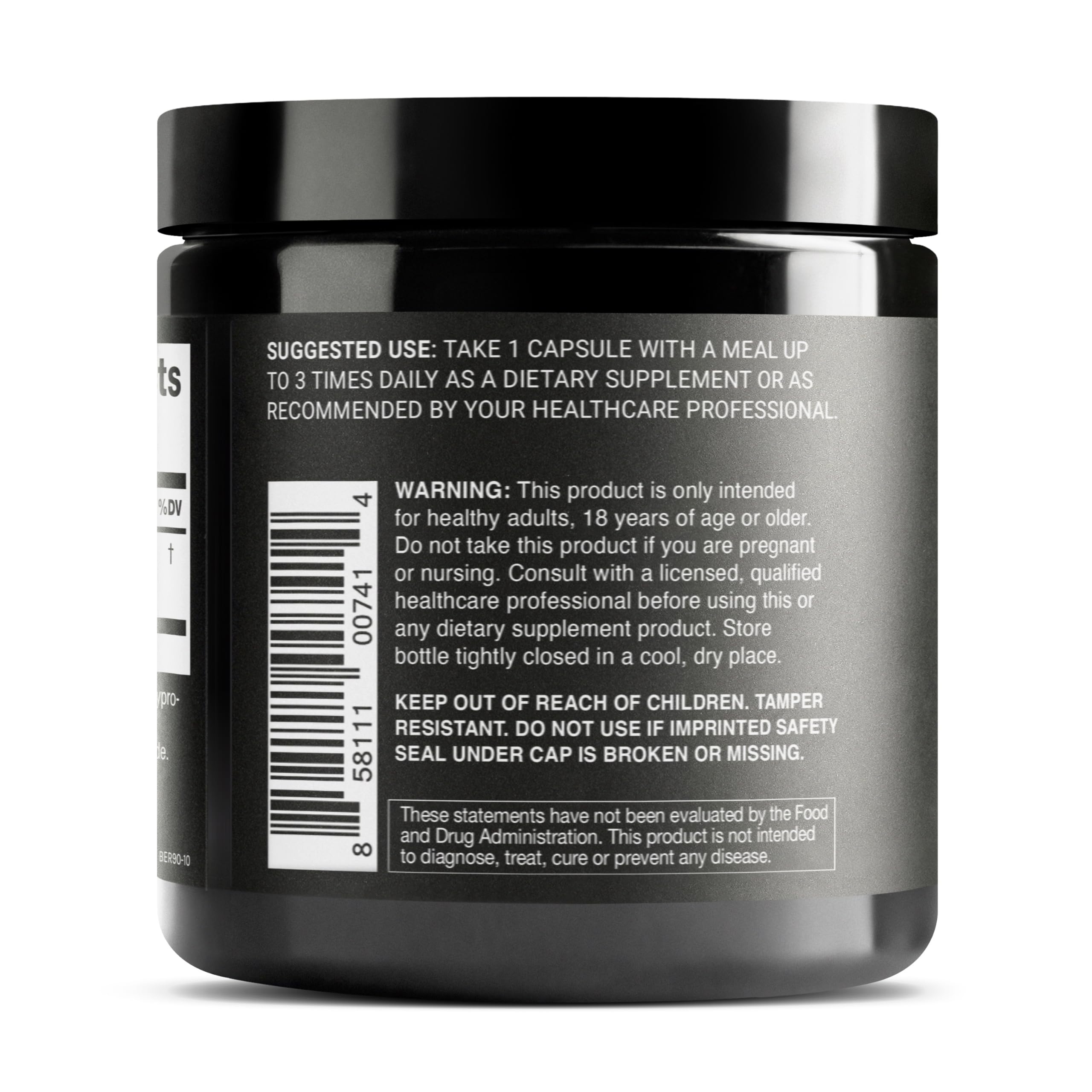 Toniiq Berberine HCl 90-capsule package highlighting value and dosing consistency