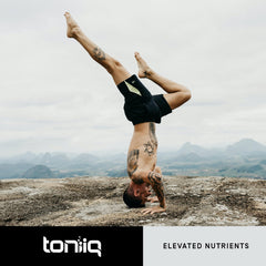 Toniiq Black Maca, single-origin Peruvian maca, wildcrafted roots for authentic profile.