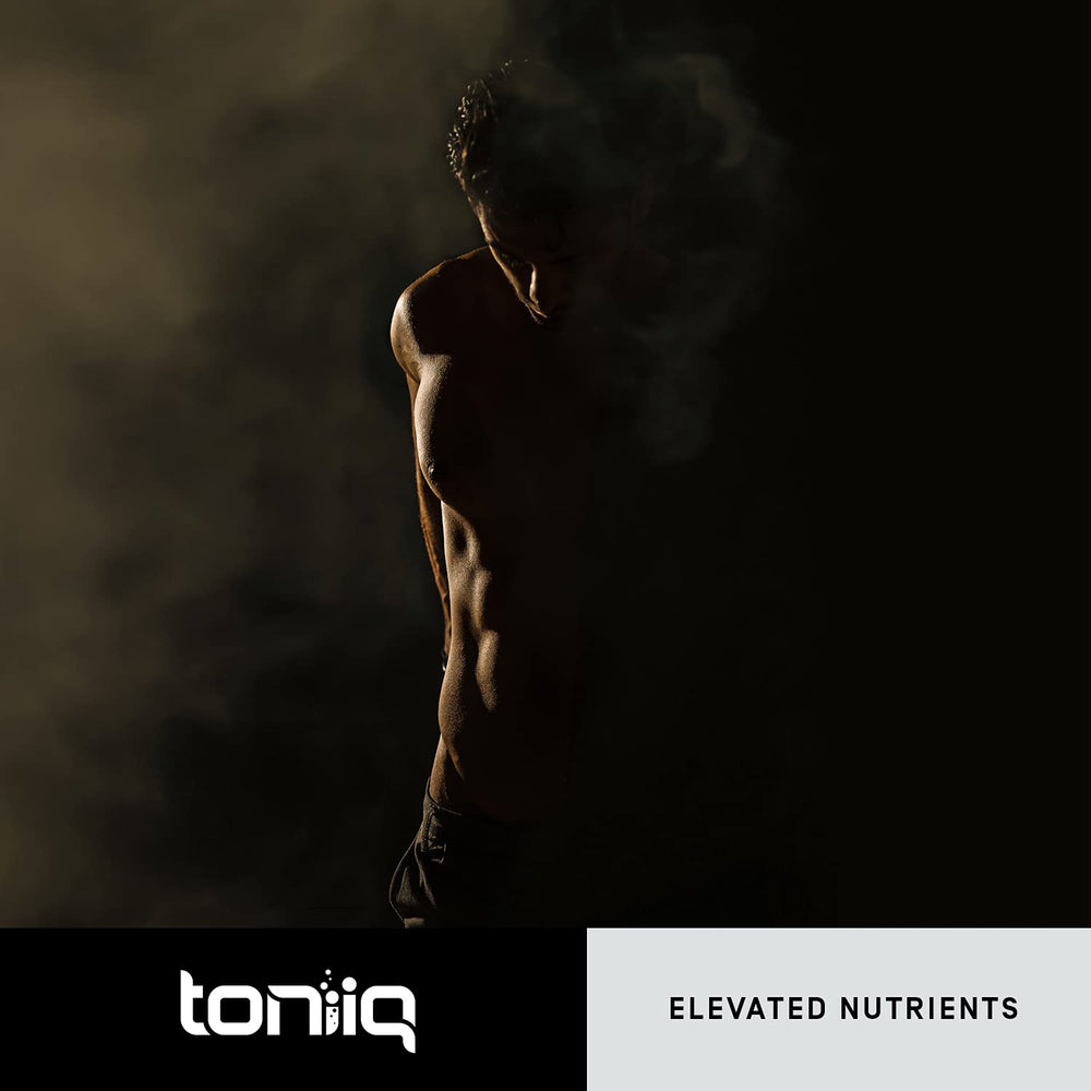 Toniiq DHEA 100mg third-party lab seal on packaging indicating quality testing
