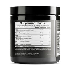 Toniiq Elite T Formula capsules ready for daily use and easy dosing.