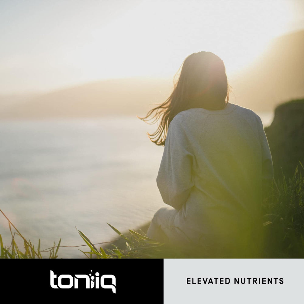 Toniiq Glycine vegetarian capsules highlighting plant-based option.