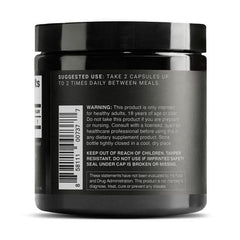 Toniiq Quercetin bottle measuring cap shows 120 capsules
